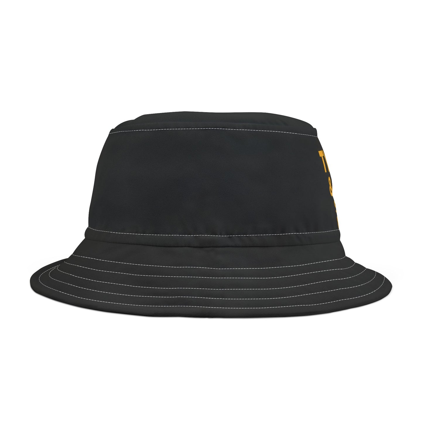 Bucket Hat — Tweek & Kai Show Logo Bucket Hat (Black & Gold)