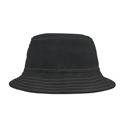 Bucket Hat — Tweek & Kai Show Logo Bucket Hat (Black & Gold)